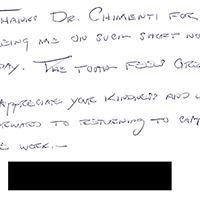Endodontic and Implantology Associates Patient Testimonial